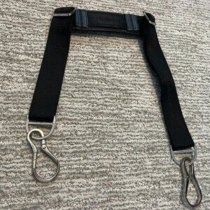 Lululemon gym bag strap (black)